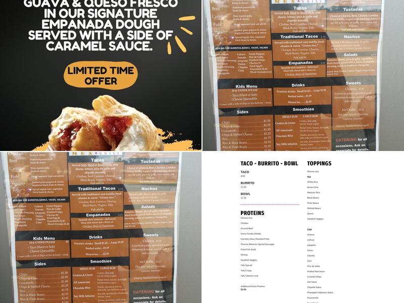 Don Juan Mex Grill Menu