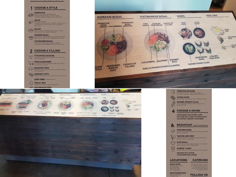 Spice Kit Menu