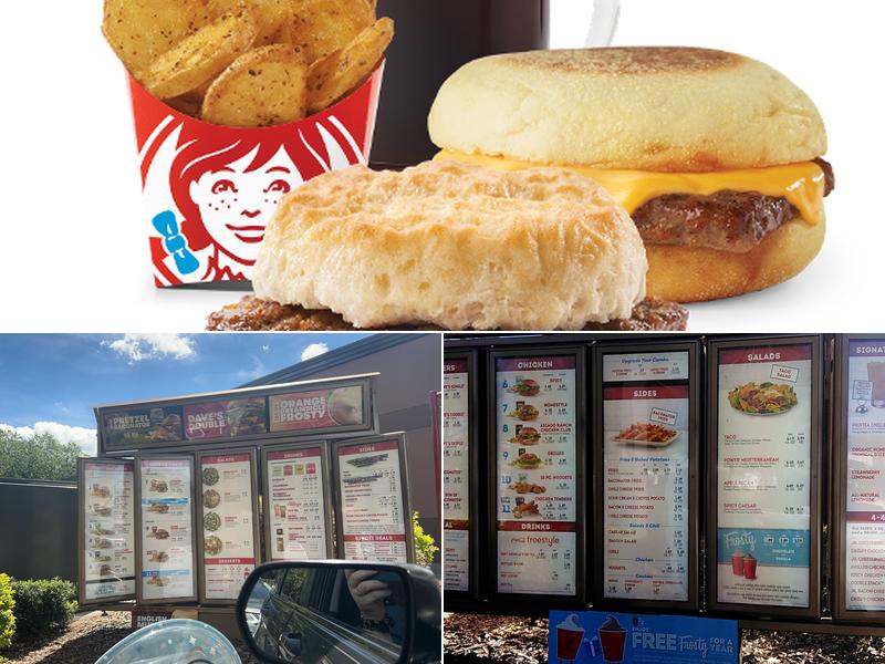 Wendy's Menu