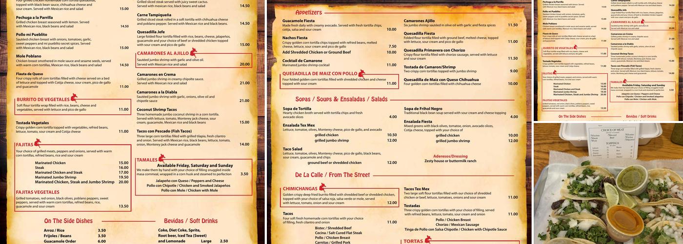 El Mariachi Restaurant Menu