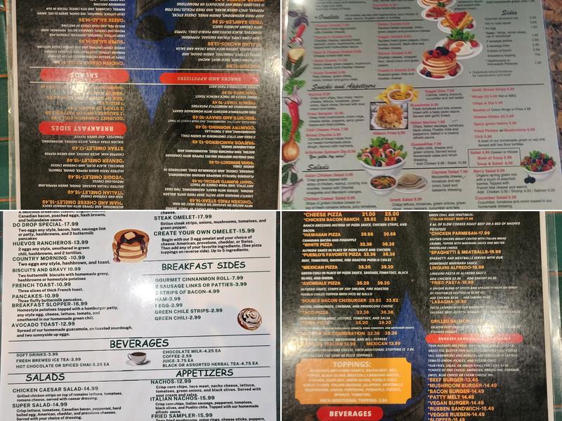 Do Drop Inn West Menu