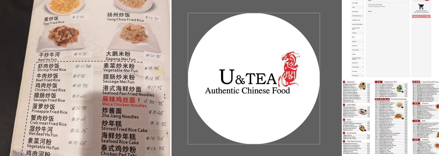 U & TEA Menu