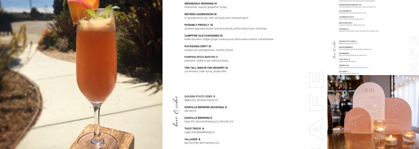 Aracely Cafe Menu