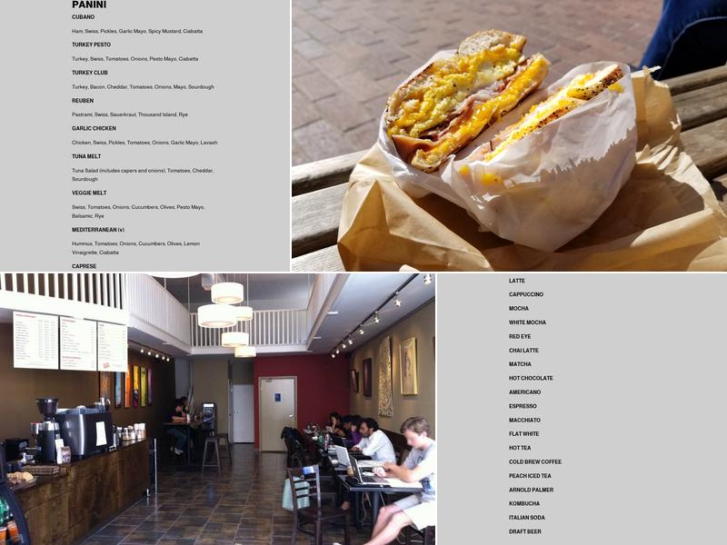 Another Cafe Menu