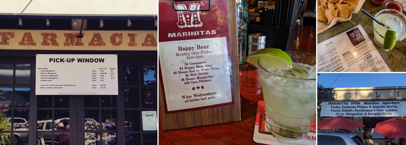 Marinitas Menu