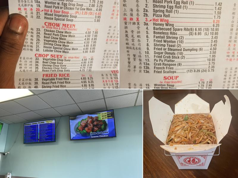 Tung Hing Chinese restaurant Menu