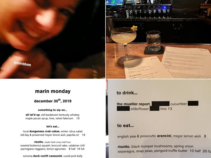 Restaurant Picco Menu