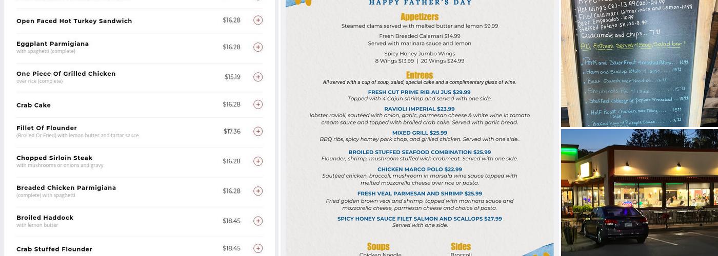 Hellertown Diner Menu