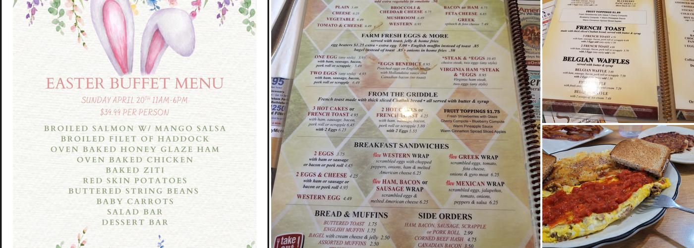 Borderline Restaurant Menu