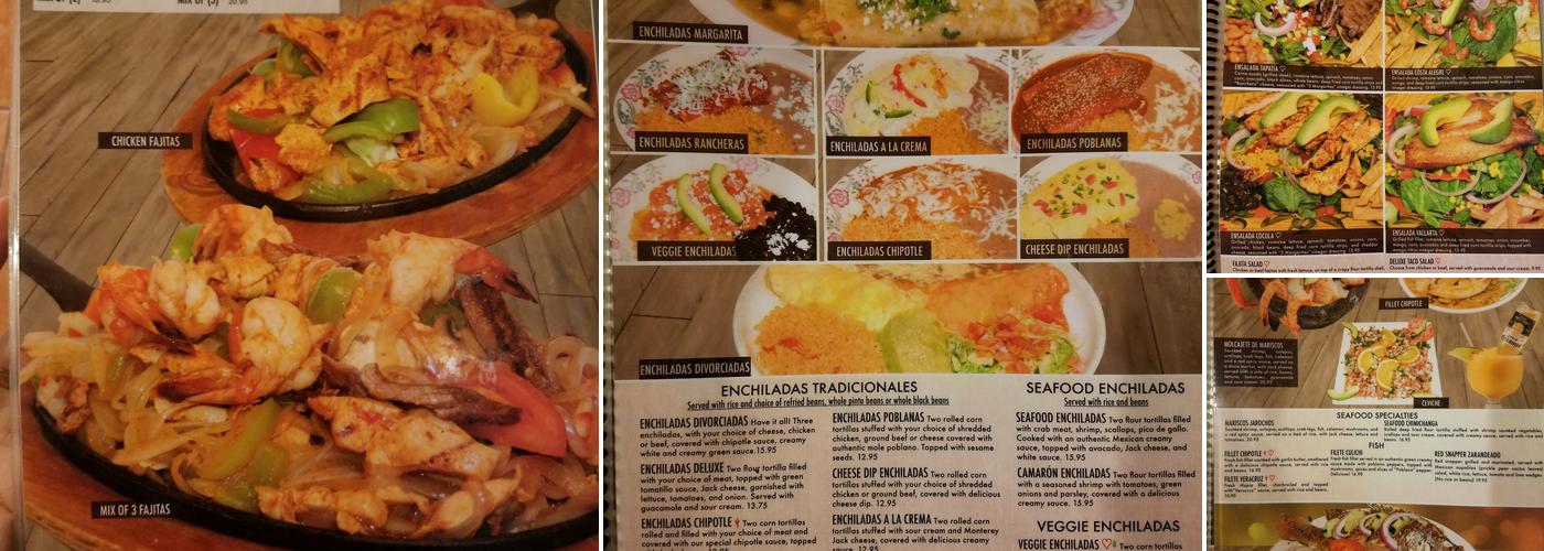 3 Margaritas Pueblo Menu