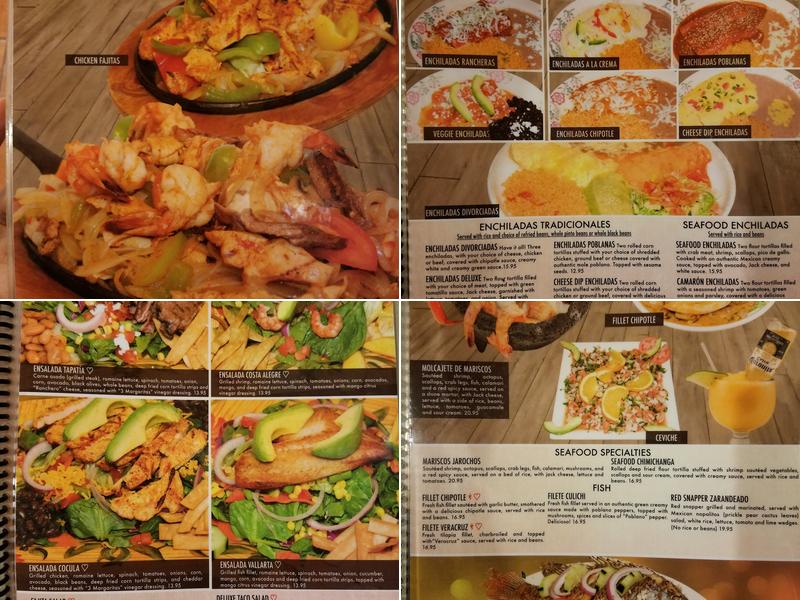 3 Margaritas Pueblo Menu