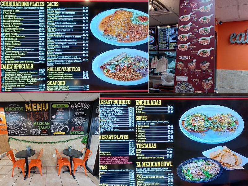 Habanero's Mexican Grill Menu