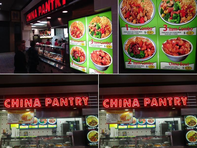 China Pantry Menu