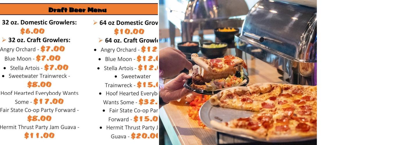 Hammerhead Hops & Grill Menu