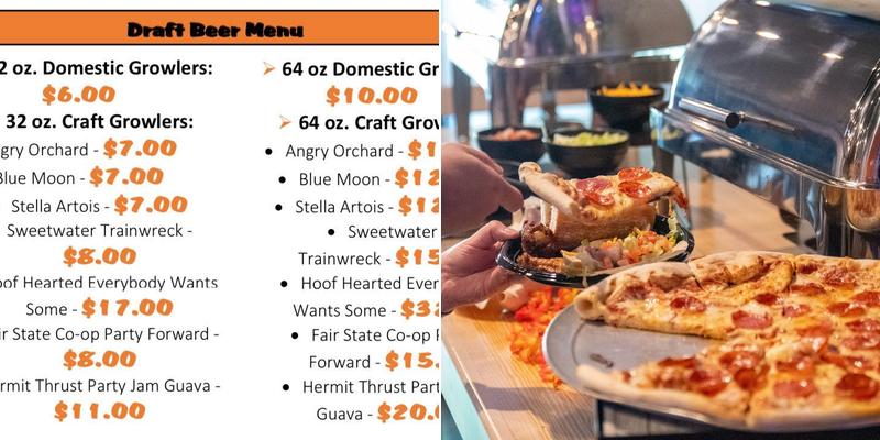 Hammerhead Hops & Grill Menu