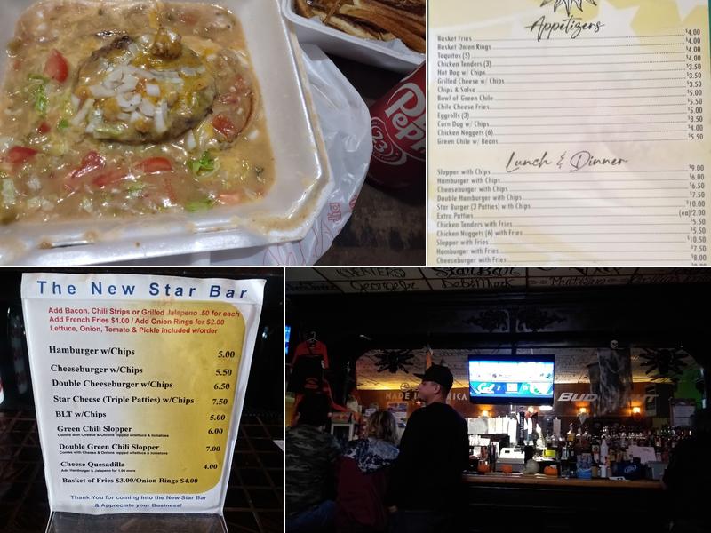 Star Bar Menu
