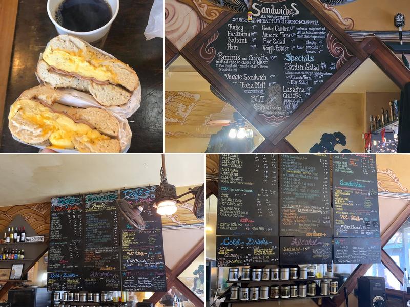 Simple Pleasures Cafe Menu