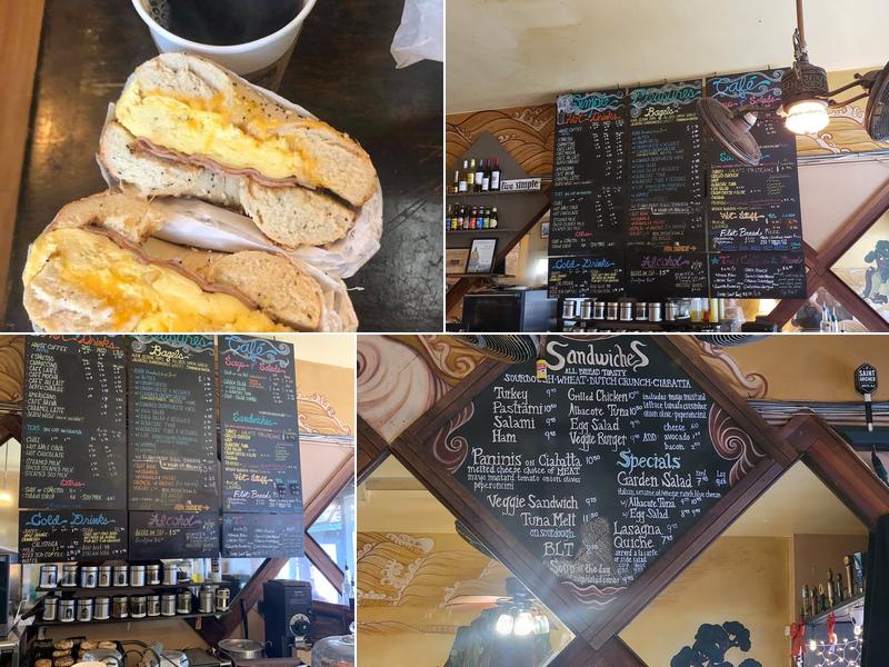 Simple Pleasures Cafe Menu