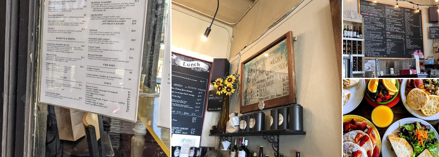 Velo Rouge Cafe Menu