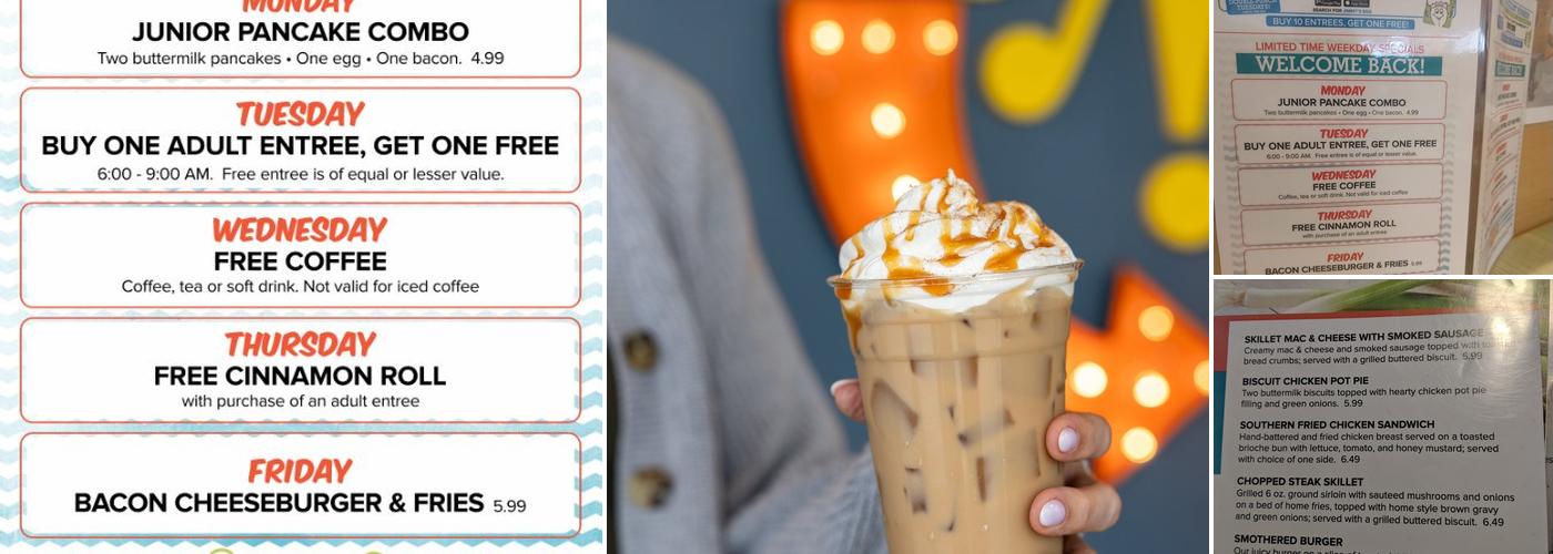 Jimmy's Egg Menu