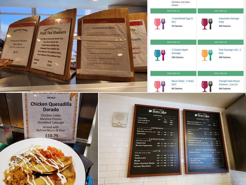 Moffitt Cafe - UCSF Medical Center Menu