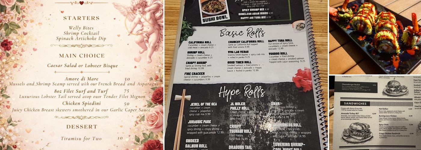 Chatters Menu