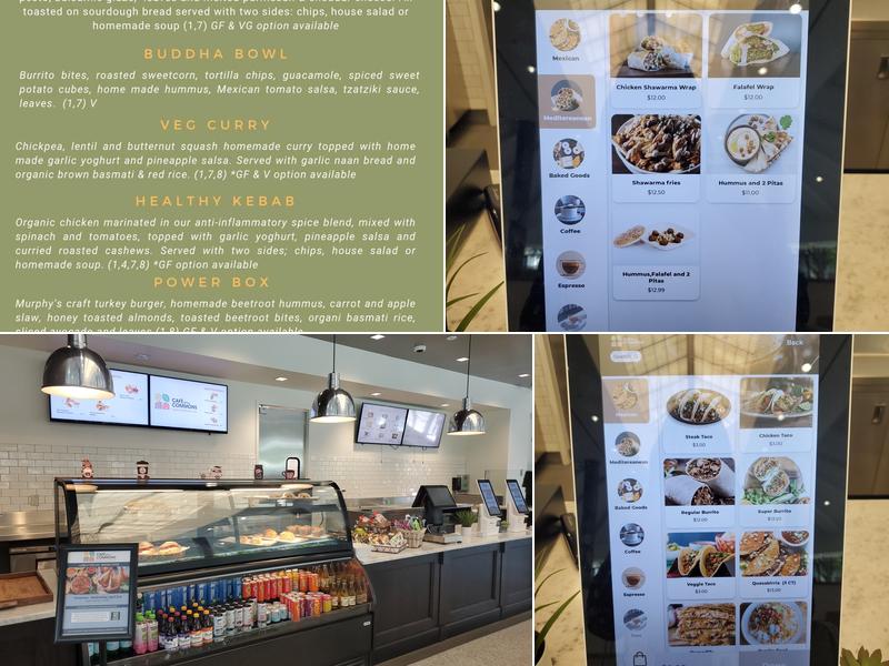 Thrive Cafe at Rosewood Commons Menu