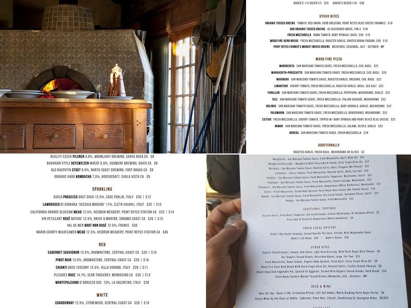 Cafe Reyes Menu