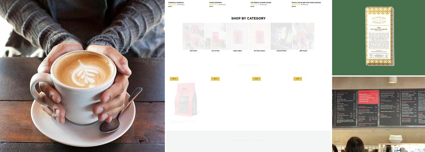 Equator Coffees Menu