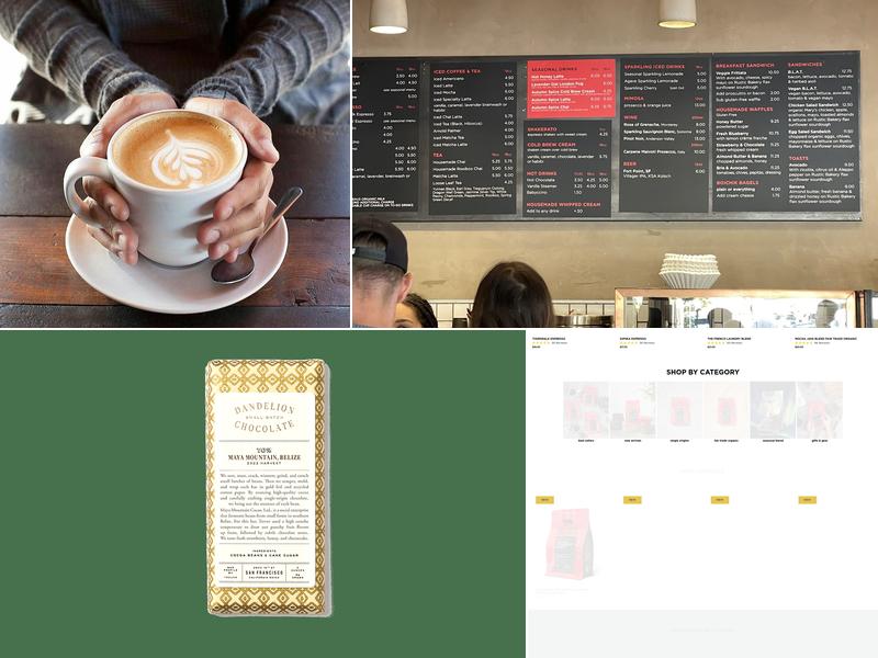 Equator Coffees Menu