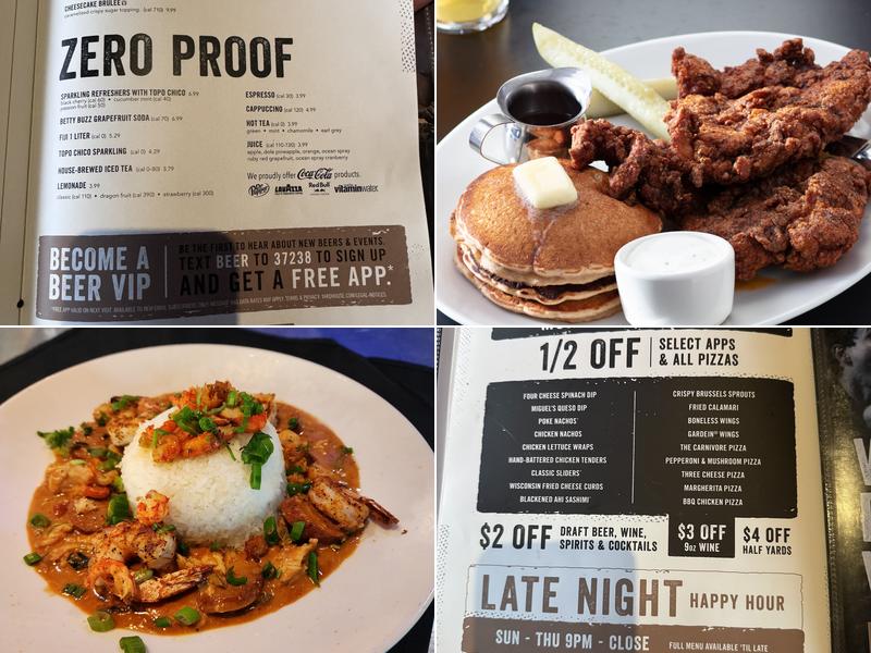 Yard House Menu