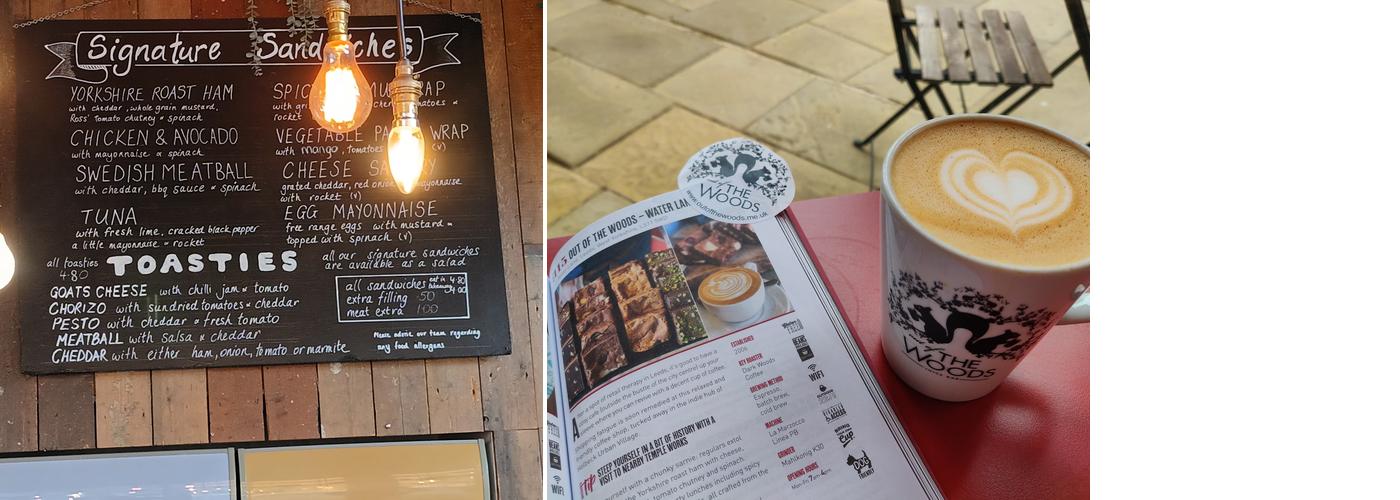 Out of the Woods Menu