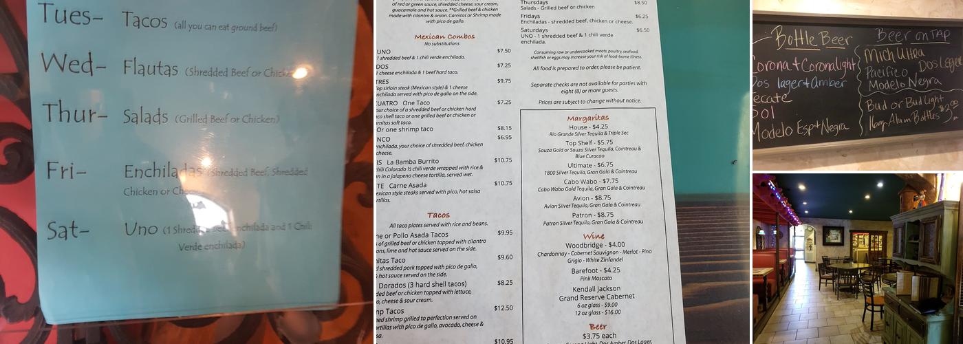 La Casita De Martin Menu