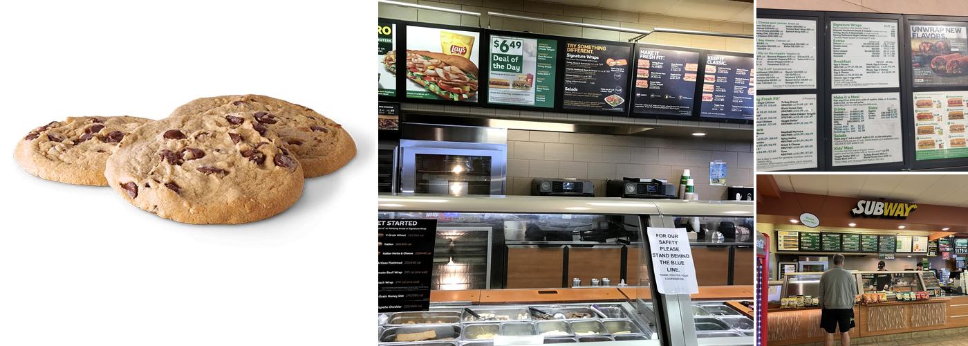 Subway Menu