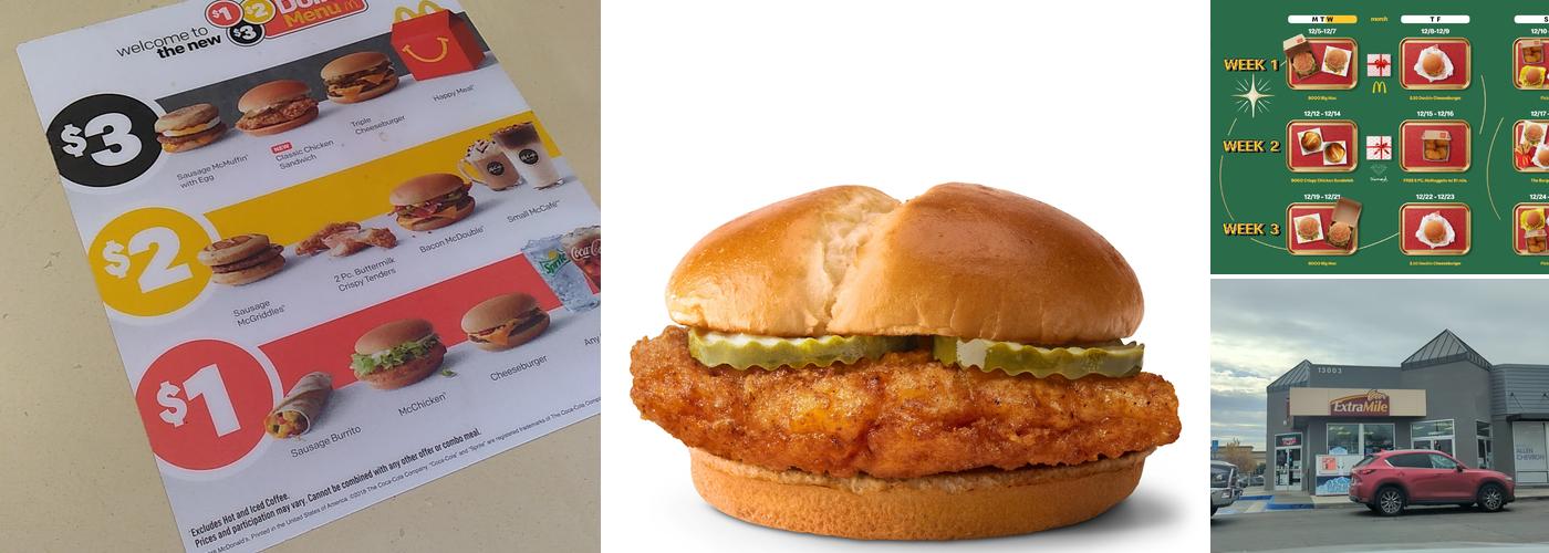 McDonald's Menu
