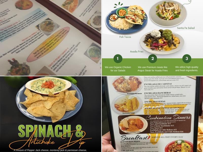 Mauricio's Grill & Cantina Menu