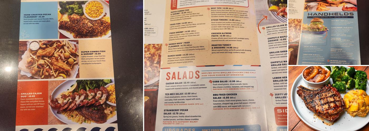 Cotton Patch Cafe Menu