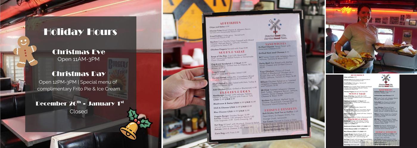 Runaway Train Cafe Menu