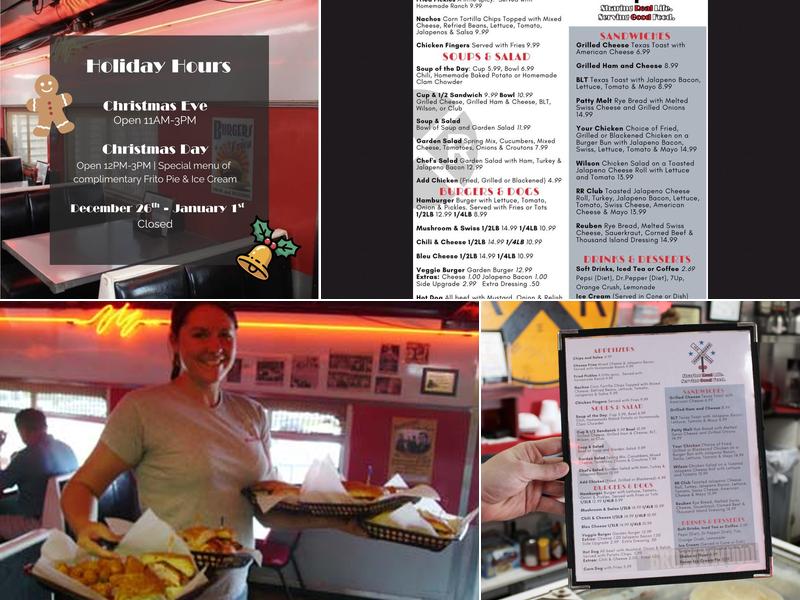 Runaway Train Cafe Menu