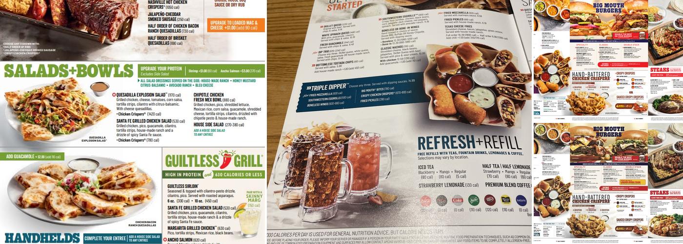 Chili's Grill & Bar Menu