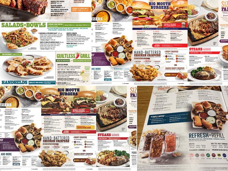 Chili's Grill & Bar Menu