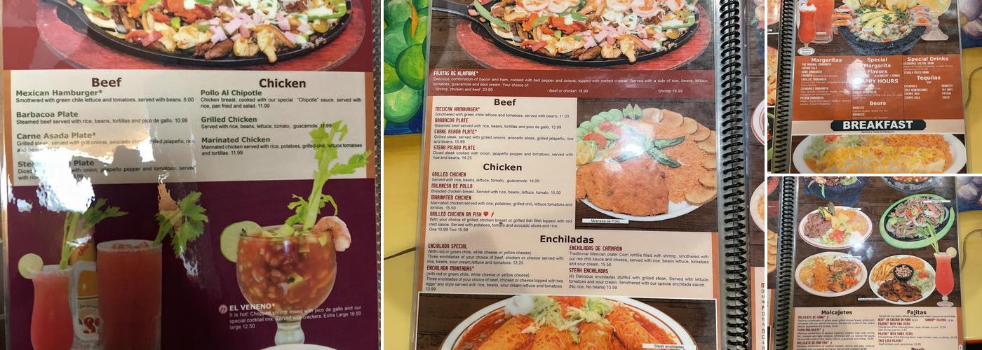 El Taco Loco II Menu