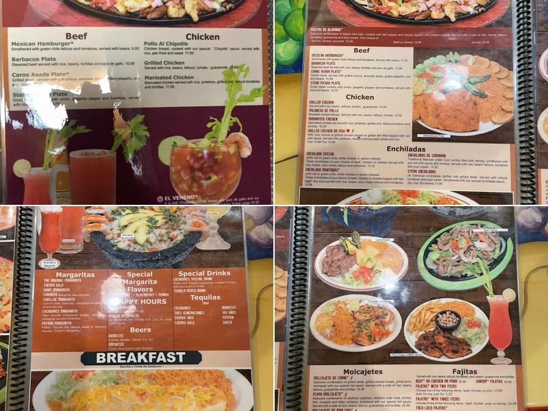 El Taco Loco II Menu