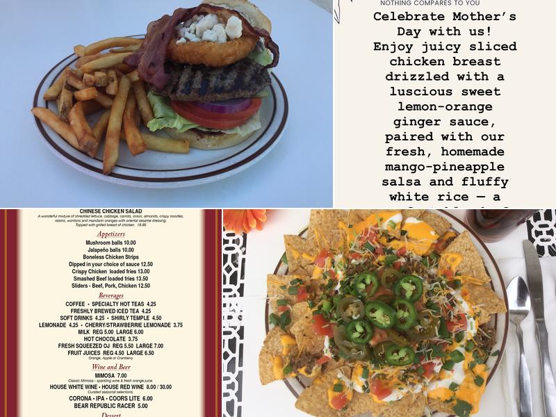 Windmills Cafe Menu