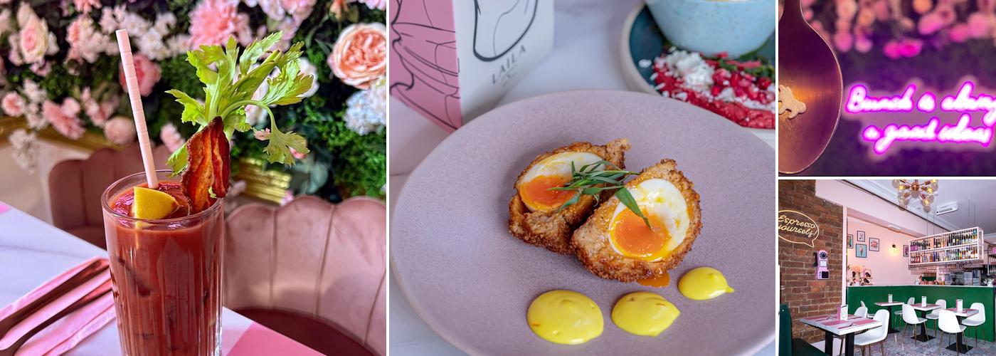 LAILA LUNCH & BRUNCH, COCKBURN STREET, EDINBURGH