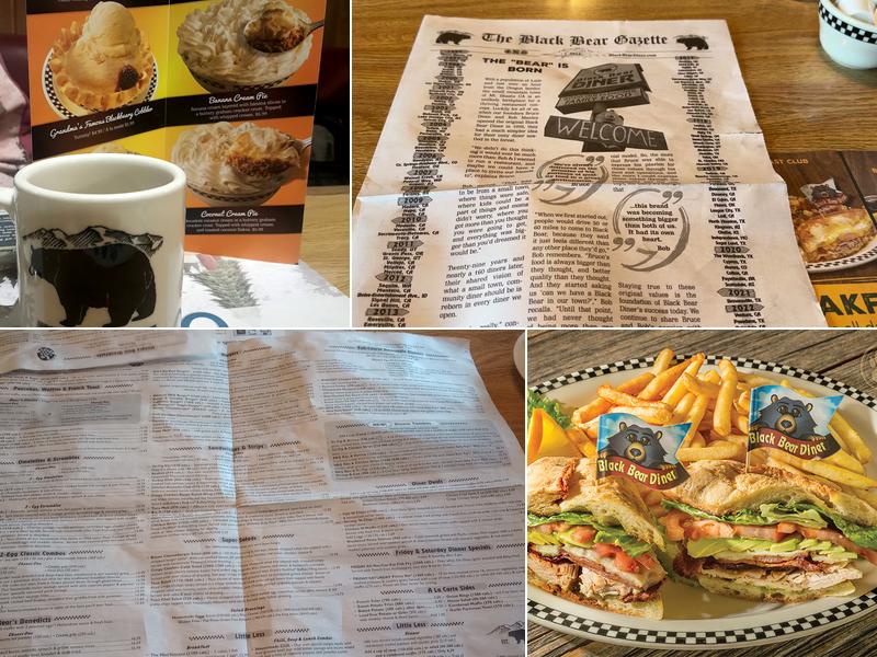 Black Bear Diner Menu