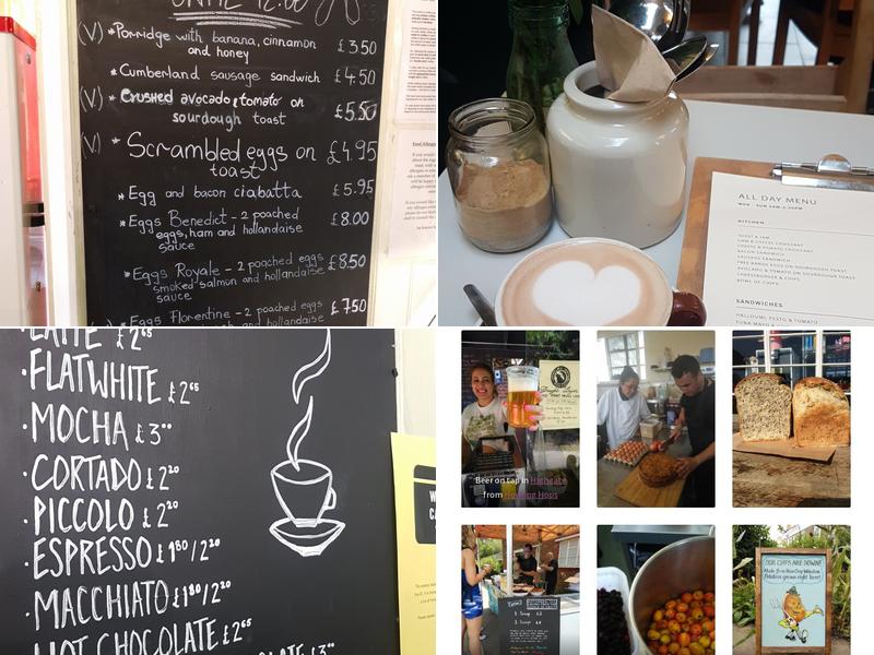 Queen's Park Pavilion Café... The Park Cafe Menu