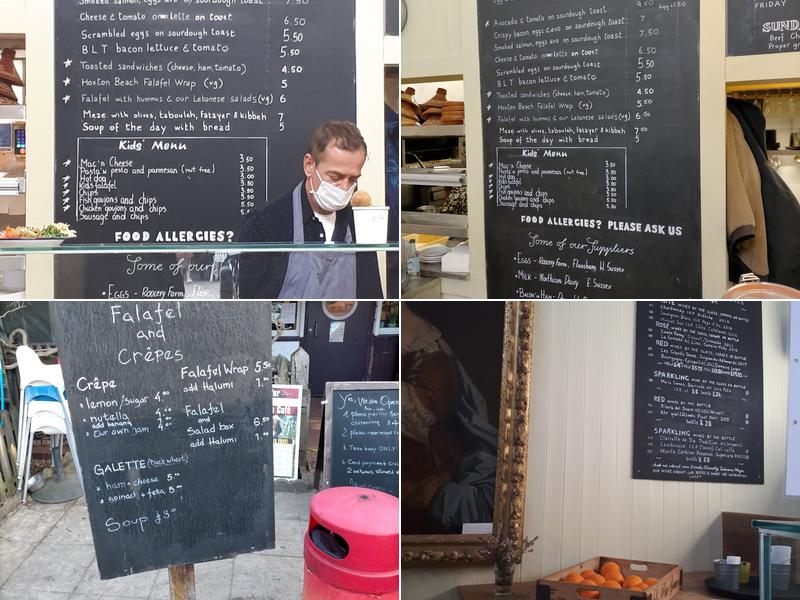 The Pavilion Cafe Menu