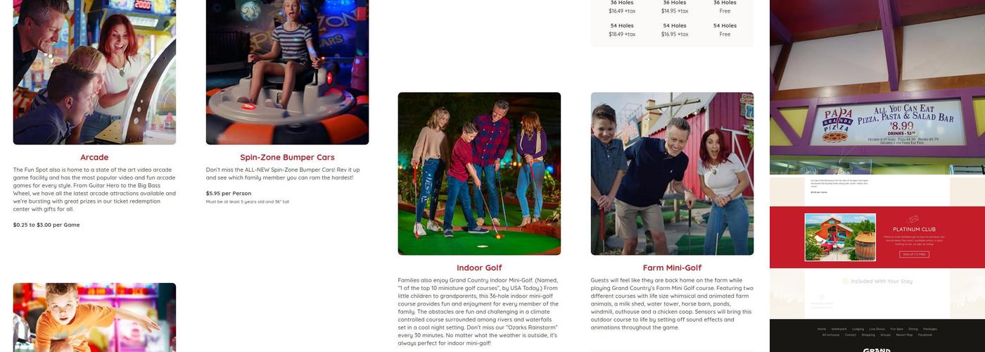 Papa Grand's Pizza Menu