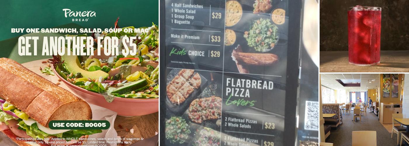 Panera Bread Menu